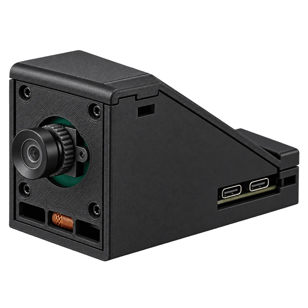 The AENEA AFA-1 module: a compact black enclosure with an integrated camera lens on its front face.